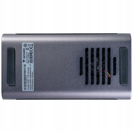 Dysk zewnętrzny Verbatim TurboMetal SSD 2TB USB4 USB-C szary 32022