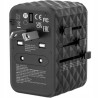 Ładowarka sieciowa 65W Verbatim GaN 2xUSB-A 2xUSB-C czarna Power Deliv