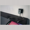 Adapter podróżny EU UK US GaN 100W 4xUSB Verbatim czarny Quick Charge