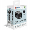 Ładowarka sieciowa 140W GaN USB-A/USB-C czarna Verbatim UTA-10 zasilac