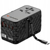 Ładowarka sieciowa 85W Verbatim GaN USB-A 3xUSB-C czarna Power Deliver