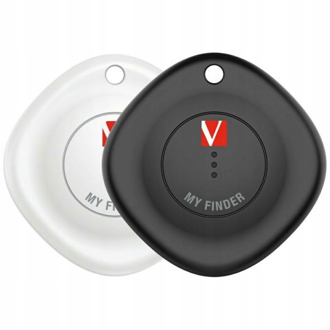 Urządzenie do śledzenia Verbatim My Finder Bluetooth 2 szt. czarny bia