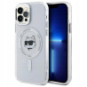 Guess Karl Lagerfeld Metal Choupette — etui do iPhone 12, białe