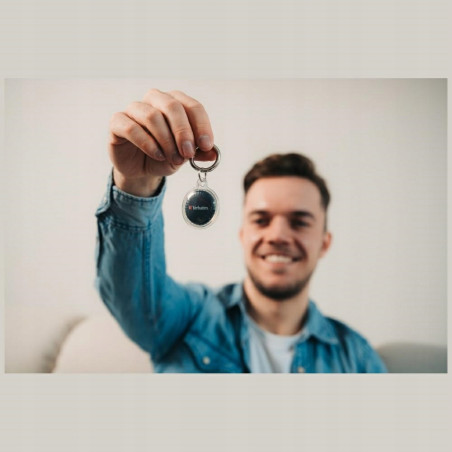 Urządzenie do śledzenia Verbatim My Finder Coin Bluetooth czarny