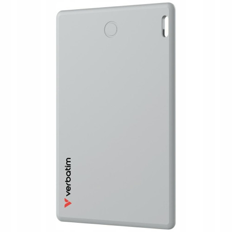Urządzenie do śledzenia Bluetooth Verbatim My Finder Card srebrne