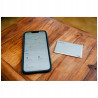 Urządzenie do śledzenia Bluetooth Verbatim My Finder Card srebrne