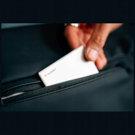 Urządzenie do śledzenia Bluetooth Verbatim My Finder Card srebrne