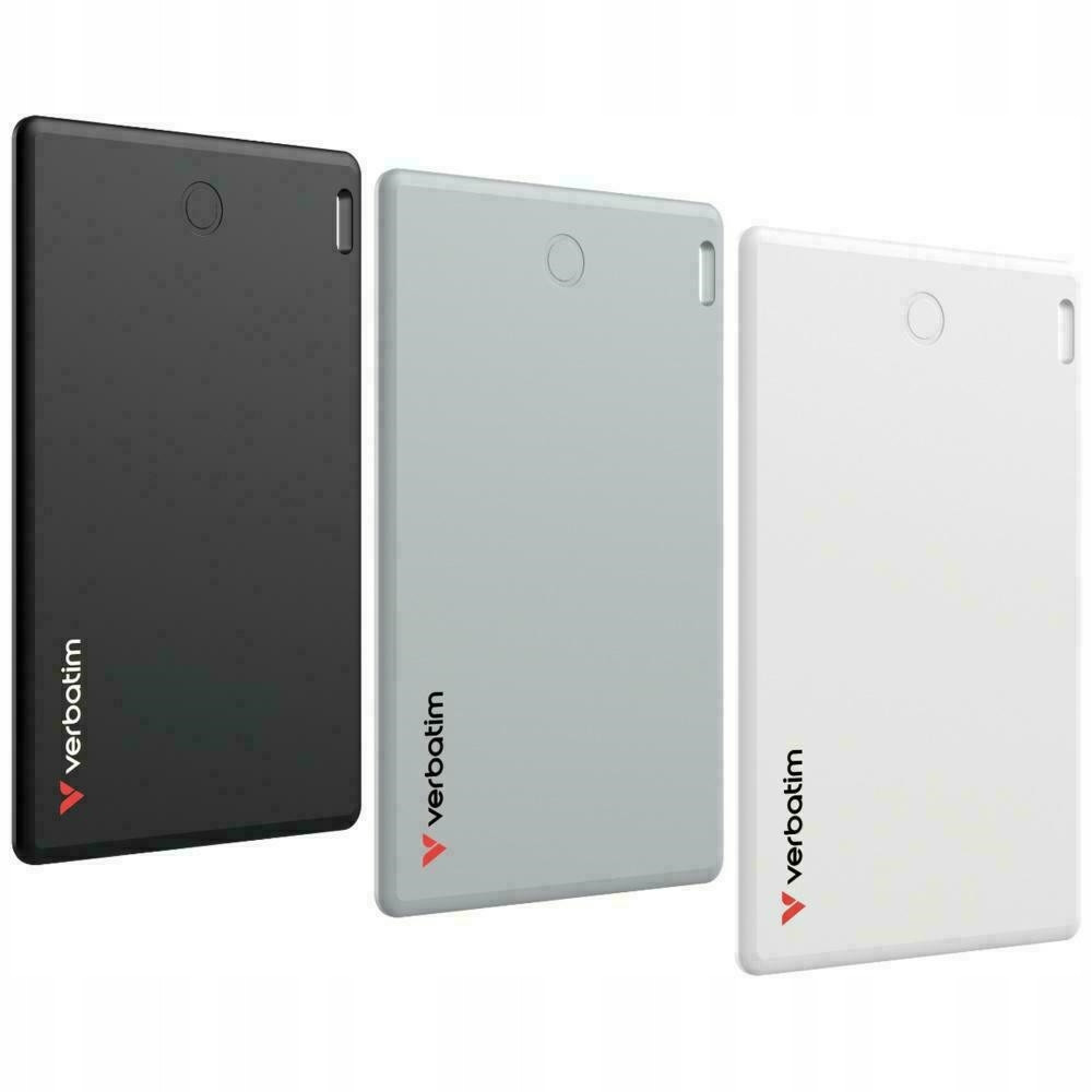 Urządzenie do śledzenia Bluetooth Verbatim My Finder Card 3szt czarne