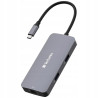 Adapter USB-C HDMI aluminiowy Ethernet 2xUSB-A 3.0 Verbatim Hub