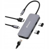 Adapter USB-C HDMI aluminiowy Ethernet 2xUSB-A 3.0 Verbatim Hub