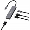Adapter Hub Verbatim USB-C HDMI USB-A 3.2 aluminiowy