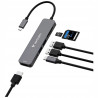 Adapter hub Verbatim USB-C HDMI USB-A 3.2 USB-A 2.0 SD microSD