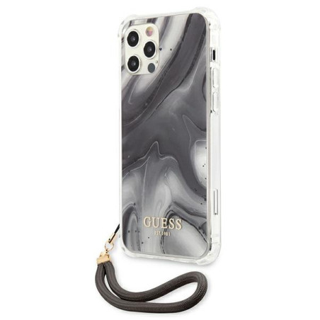 Guess Marble Collection tworzywo sztuczne — etui do iPhone 12 Pro, sza