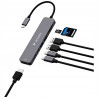 Adapter HUB Verbatim HDMI USB-C 2xUSB-A SD microSD 5 portów przejściów