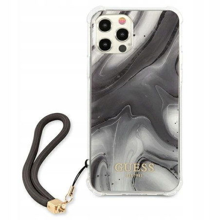 Guess Marble Collection tworzywo sztuczne — etui do iPhone 12 Pro, sza