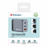 Ładowarka sieciowa GaN USB-C USB-A 3 porty Quick Charge Adapter EU Ver