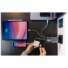 Ładowarka sieciowa 100W GaN USB-C USB-A 4x Verbatim czarna Adapter
