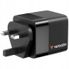 Ładowarka sieciowa 65W GaN 2xUSB-C USB-A Verbatim czarna Zasilacz