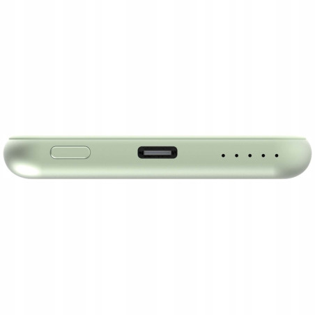 Powerbank Verbatim 5000mAh bezprzewodowy magnetyczny USB-C zielony