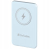 Powerbank indukcyjny USB-C niebieski litowo-polimerowy Verbatim przeno