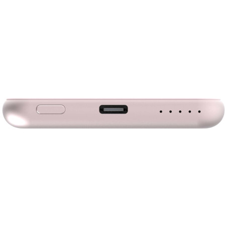 Powerbank magnetyczny indukcyjny 15W różowy Verbatim litowo-polimerowy
