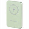 Powerbank indukcyjny 10000mAh magnetyczny USB-C zielony aluminium Verb