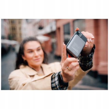 Powerbank indukcyjny 10000mAh USB-C bezprzewodowy szary aluminium Verb