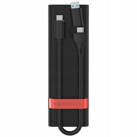 Obudowa na dysk SSD Verbatim M.2 NVMe USB 3.2 Gen 2 z kablem USB A/USB