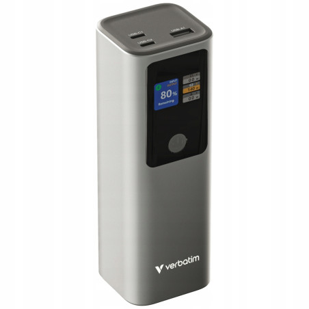 Powerbank Verbatim Charge n Go 27000mAh 140W 2xUSB-C PD 3.1 szary 3226
