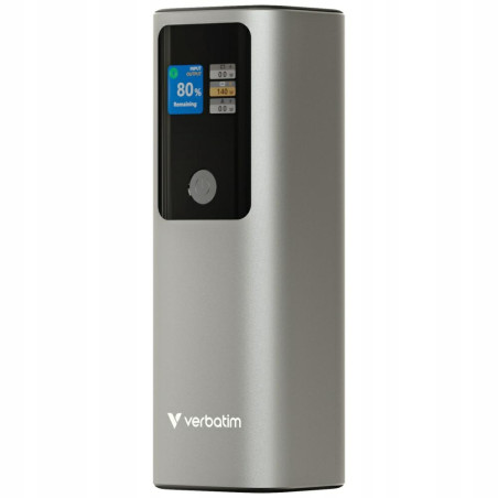 Powerbank Verbatim Charge n Go 27000mAh 140W 2xUSB-C PD 3.1 szary 3226