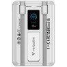 Powerbank Verbatim 10000mAh Magnetic Wireless z podstawką srebrny