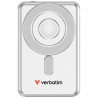 Powerbank indukcyjny Verbatim n Go 5000mAh 15W Magnetic srebrny przeno