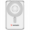 Powerbank indukcyjny Verbatim n Go 5000mAh 15W Magnetic srebrny przeno