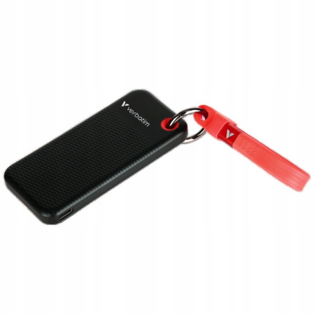 Dysk zewnętrzny SSD 512GB Verbatim Pocket USB 3.2 brelok do kluczy z k