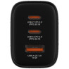 Ładowarka sieciowa USB-C 65W GaN czarna Verbatim Essentials 32352