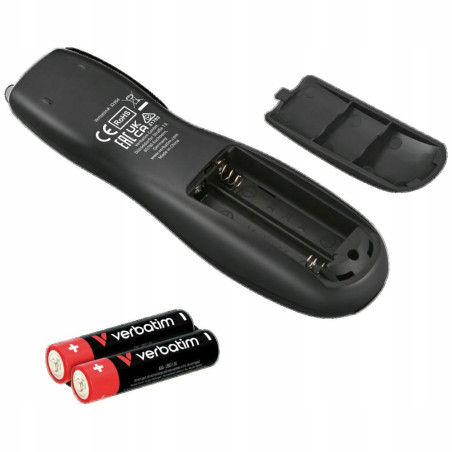 Prezenter Verbatim Keynot z wskaźnikiem laserowym czarny 32364